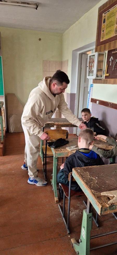 Здобувачі освіти 21-ТОкс. Пробні заняття в школі