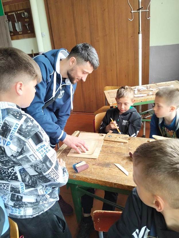 Здобувачі освіти 21-ТОкс. Пробні заняття в школі
