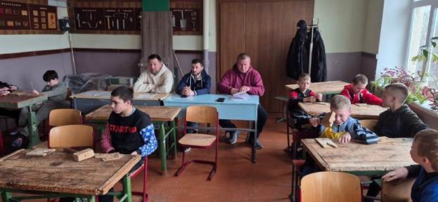 Здобувачі освіти 21-ТОкс. Пробні заняття в школі